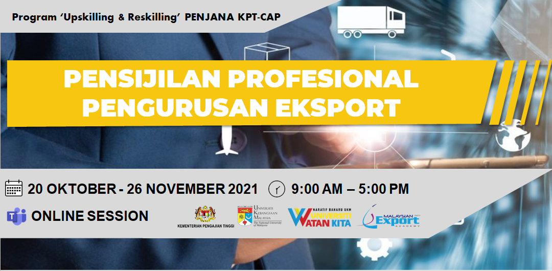 KPT-CAP: PENSIJILAN PROFESIONAL PENGURUSAN EKSPORT